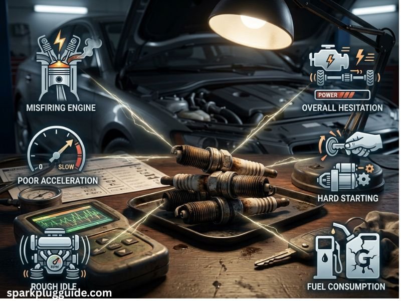Common Bad Spark Plug Symptoms