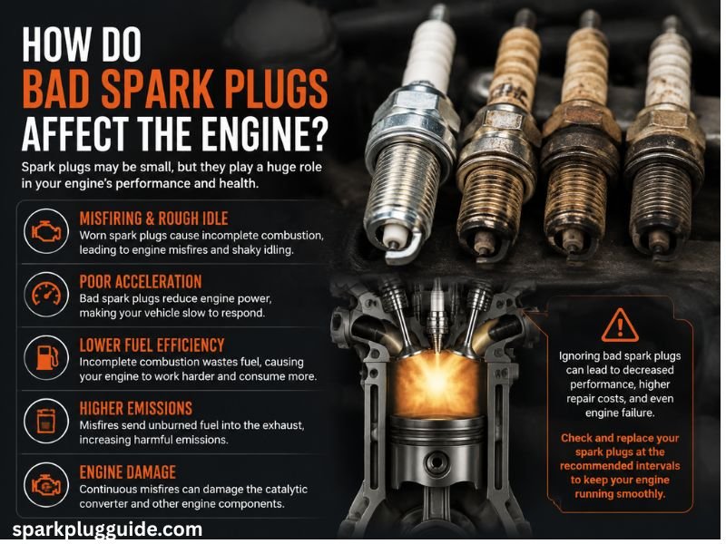 How Do Bad Spark Plugs Affect the Engine?