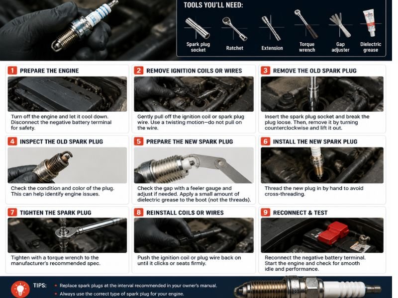How to Change Spark Plugs