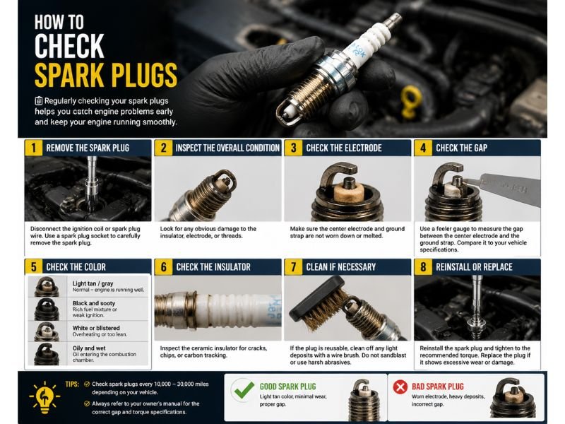 How to Check Spark Plugs: Inspection Guide for Beginners