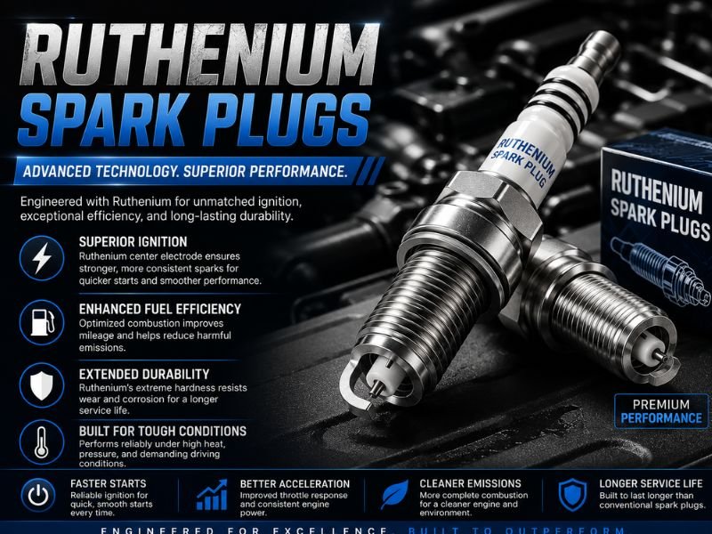 Ruthenium Spark Plugs