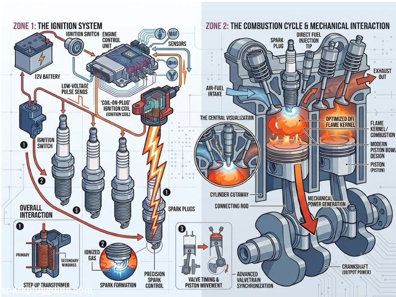 The Step-by-Step Process of How a Spark Plug Works