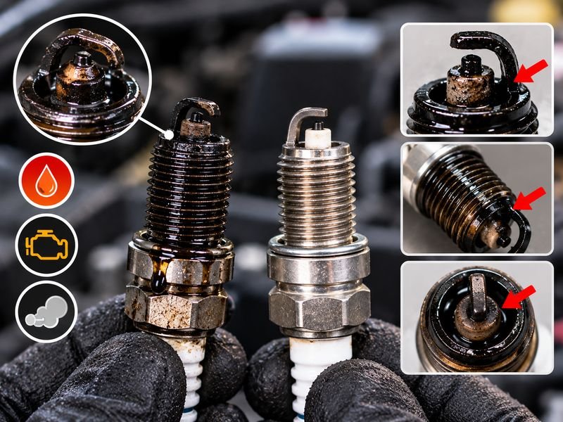 What Does a Wet Spark Plug Look Like?
