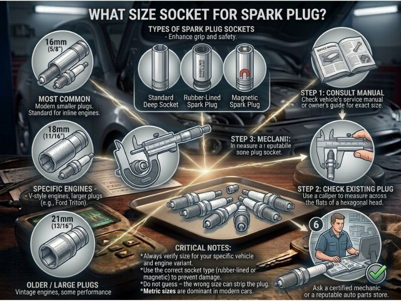 What Size Socket for Spark Plug? Complete Socket Size Guide