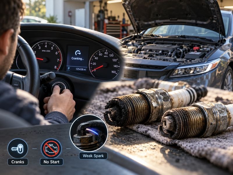 Can Bad Spark Plugs Cause a Crank-No-Start?