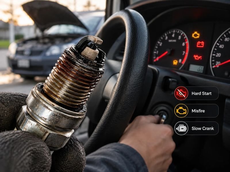 How Bad Spark Plugs Affect Starting