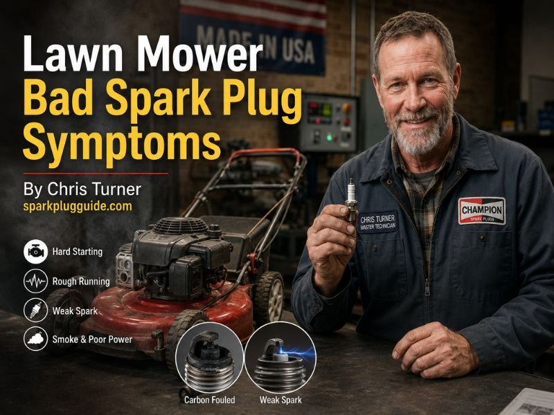 Lawn Mower Bad Spark Plug Symptoms