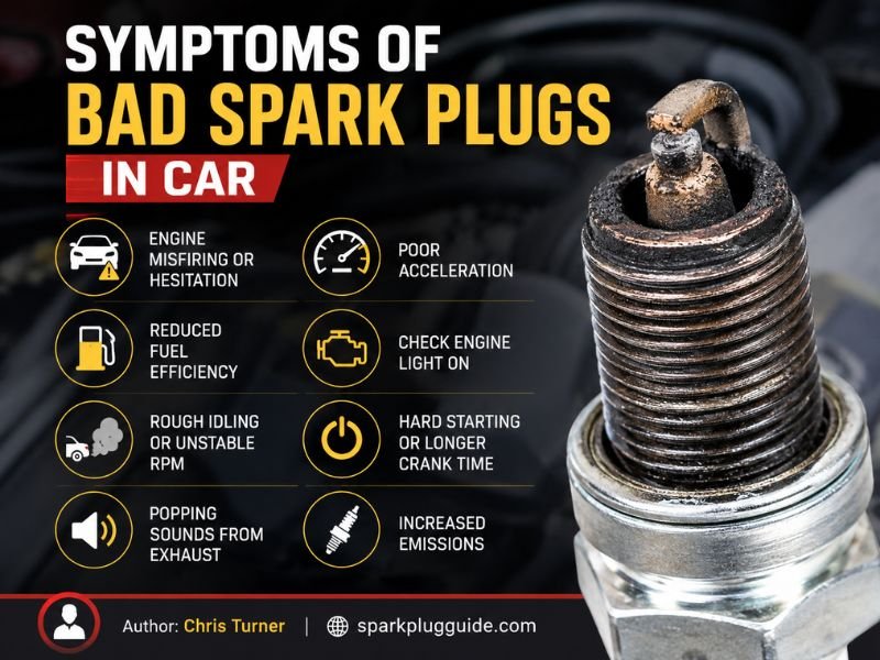Symptoms of Bad Spark Plugs in Car