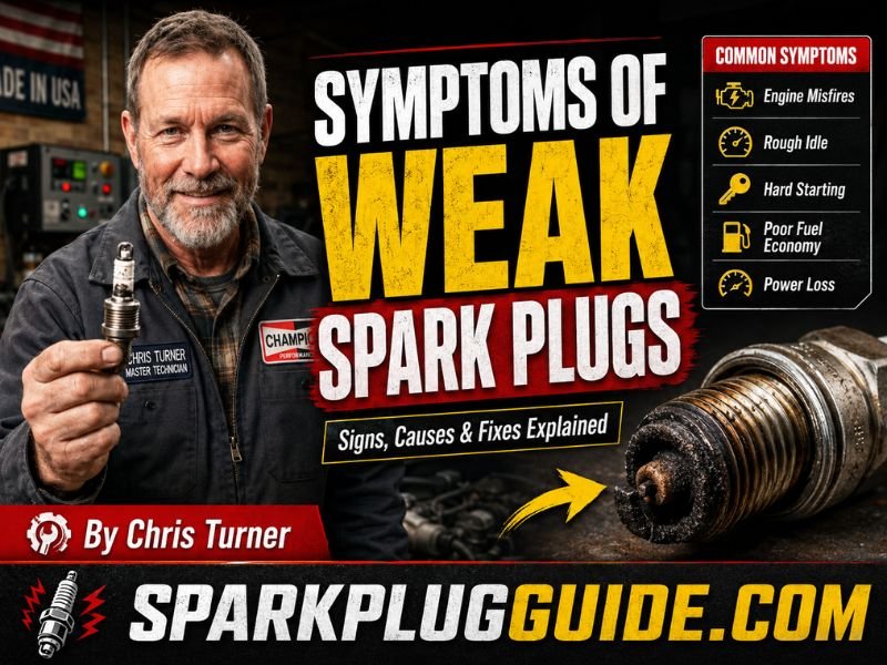Symptoms of Weak Spark Plugs: Causes, Tests, and Repair Guide