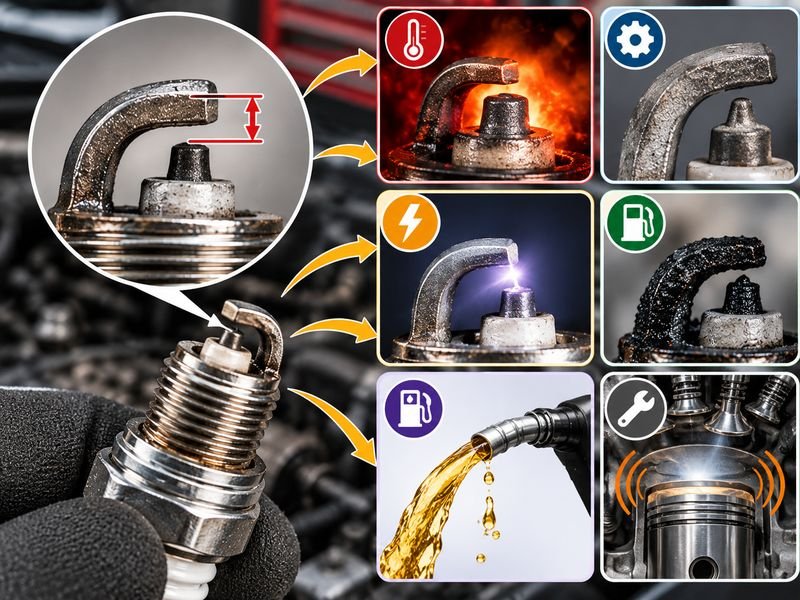 What Causes the Spark Plug Gap to Become Too Wide?