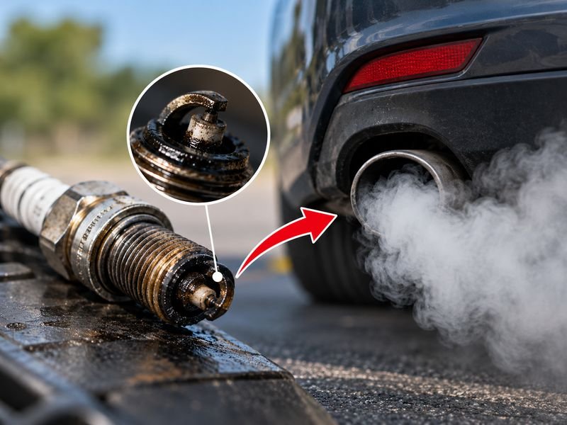 How Can a Bad Spark Plug Make a Car Smoke?