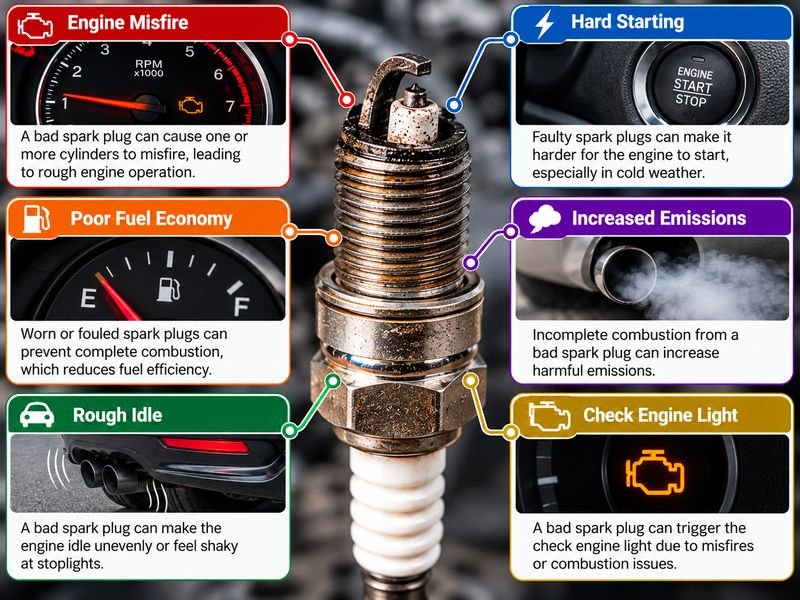What Can a Bad Spark Plug Cause? 6 Common Problems Explained