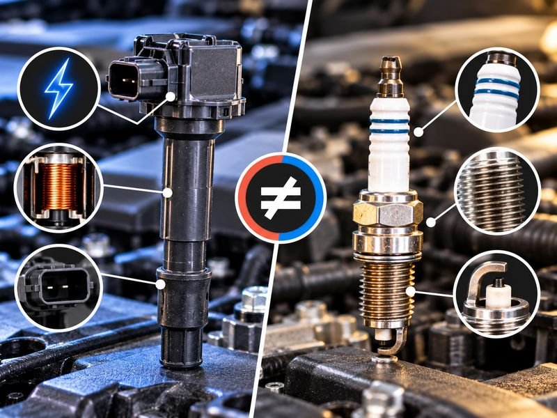 Are Ignition Coils the Same as Spark Plugs? Key Differences
