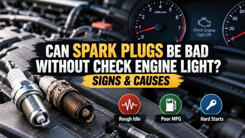Can Spark Plugs Be Bad Without Check Engine Light? Signs & Causes
