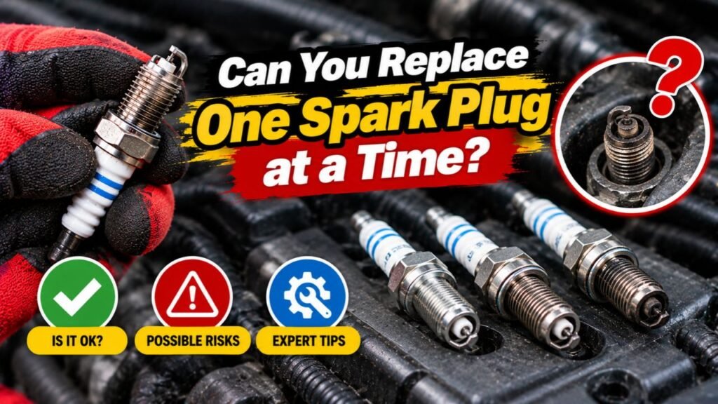 Can You Replace One Spark Plug at a Time? What to Know