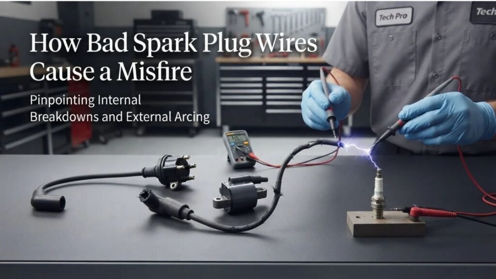 How Bad Spark Plug Wires Cause a Misfire