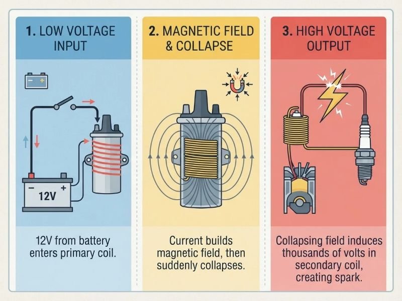 How Do Spark Plug Coils Work?