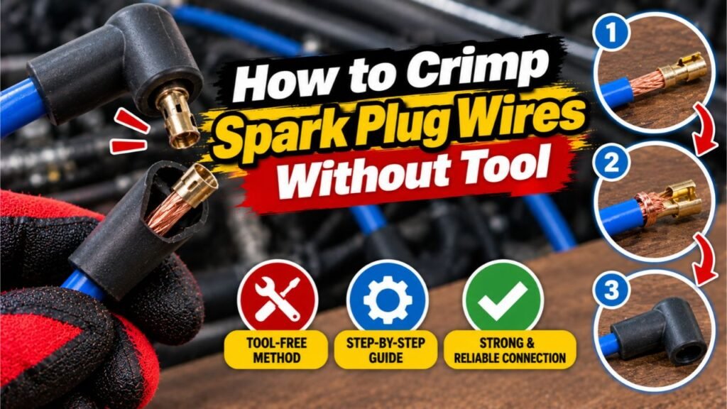 How to Crimp Spark Plug Wires Without Tool: Safe DIY Guide