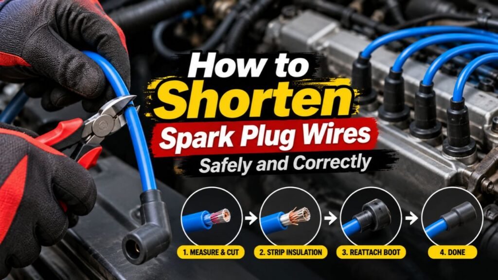 How to Shorten Spark Plug Wires Safely and Correctly