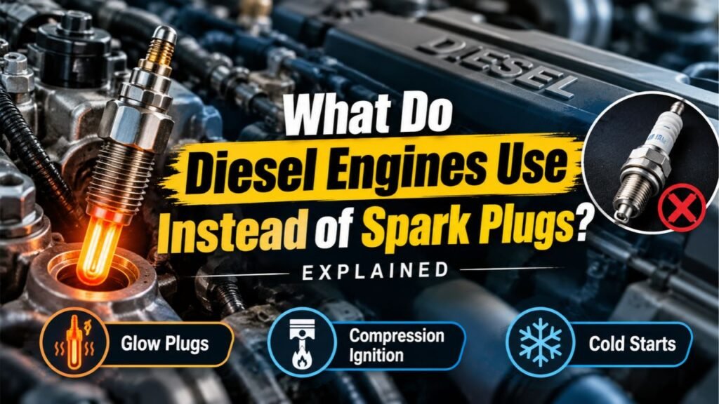 What Do Diesel Engines Use Instead of Spark Plugs? Explained