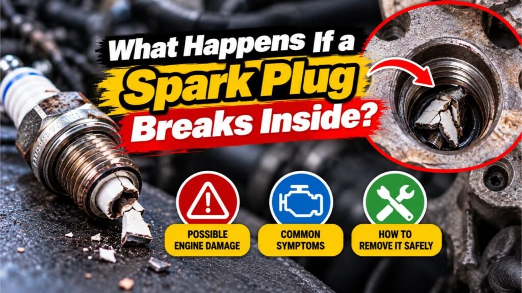 What Happens If a Spark Plug Breaks Inside? Damage and Fixes