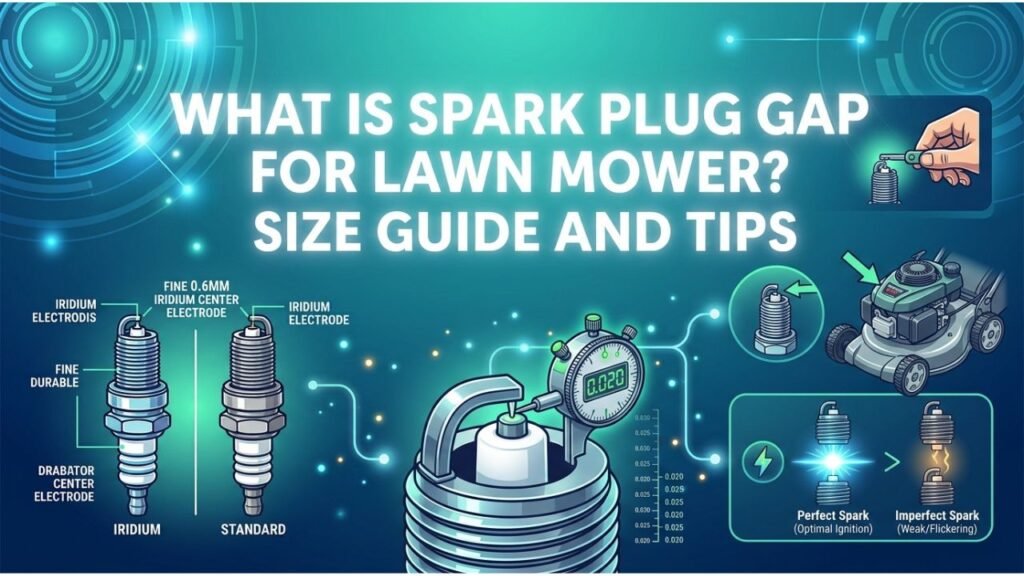 What Is Spark Plug Gap for Lawn Mower? Size Guide and Tips