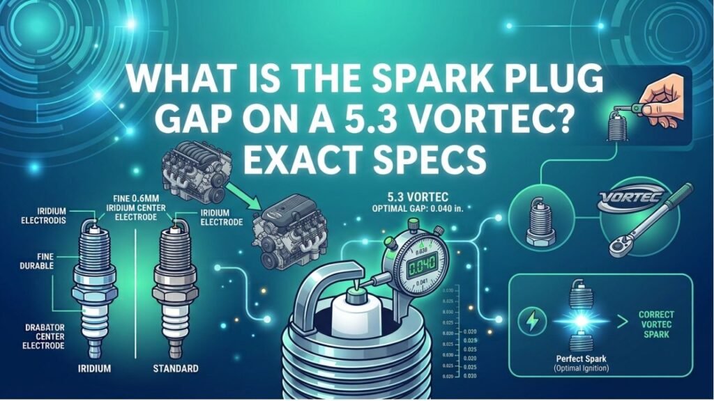 What Is the Spark Plug Gap on a 5.3 Vortec? Exact Specs