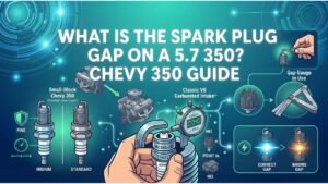 What Is the Spark Plug Gap on a 5.7 350? Chevy 350 Guide
