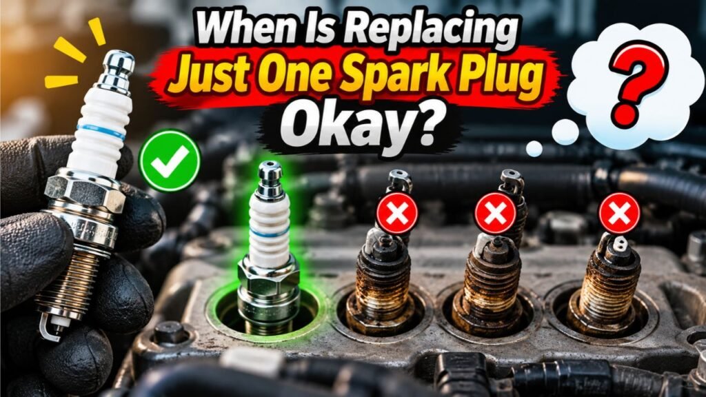 When Is Replacing Just One Spark Plug Okay?