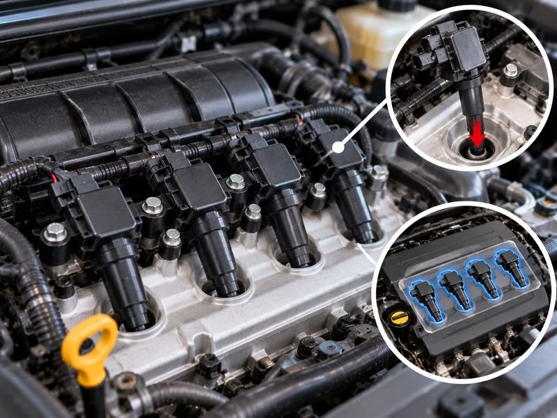 Where Are Spark Plug Coils Located?