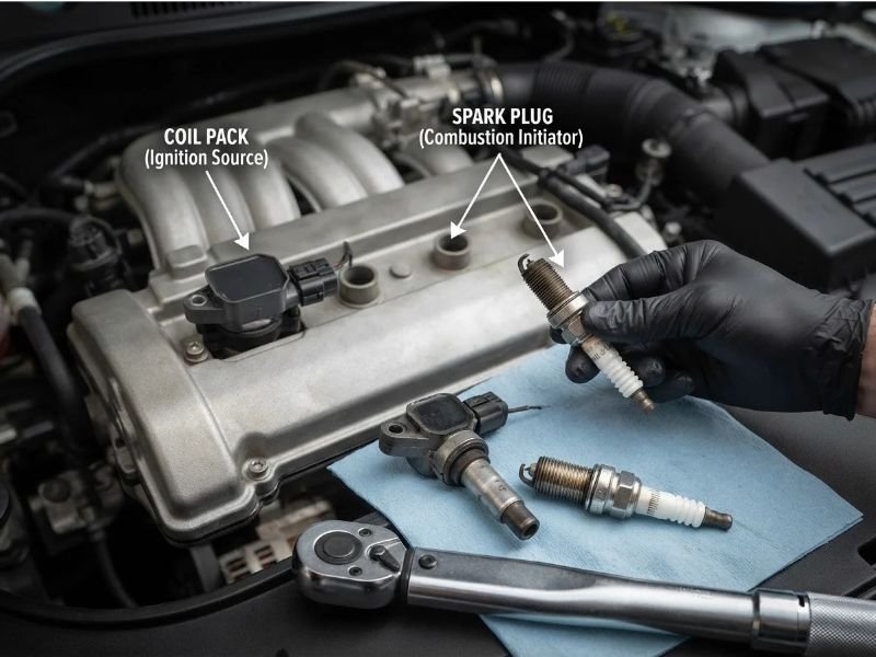 Why Spark Plugs and Coil Packs Are Different Parts